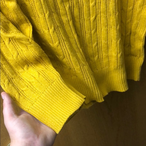 NWT mustard/ gold sweater - Picture 6 of 7